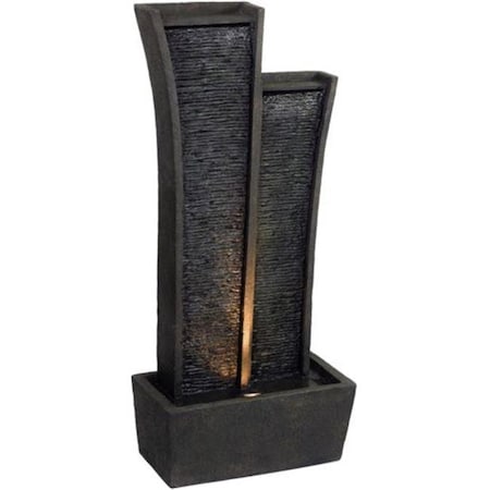 Ore Furniture Ore Furniture FT-1218 41.5 in. Indoor-Outdoor Tower Fountain With Light FT-1218